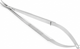 TISCO Lifecare Castroviejo Needle Holder Without Lock 7 Inch Curved (Round) Stainless Steel Surgical Instrument