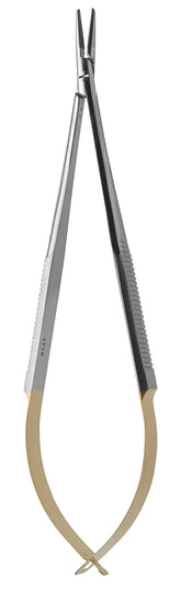 TISCO Lifecare Castroviejo Needle Holder Without Lock Tungsten Carbide 7 Inch Straight (Round)