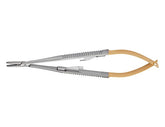 TISCO Lifecare Castroviejo Needle Holder with Lock with Tungsten Carbide 6 Inch Straight (Round)