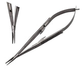 TISCO Lifecare Castroviejo Needle Holder with Lock 6 Inch Straight (Round) Stainless Steel Surgical Instrument