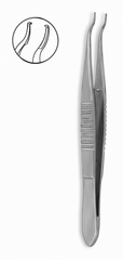 TISCO Lifecare Lim’s Corneal Forceps 1×2 Teeth Small – Precision Ophthalmic Microsurgical Instrument