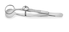 TISCO Lifecare Desmarres Chalazion Forceps 27MM – Advanced Ophthalmic Instrument for Secure Eyelid Stabilization
