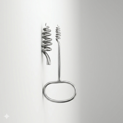 TISCO Lifecare Myoma Screw on Ring Handle Big Stainless Steel Gynecological Surgical Instrument