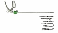 TISCO Lifecare Bulldog Clamp with 6 Clips | Laparoscopic Vascular Clamping Instrument