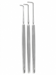 TISCO Lifecare Graefe Strabismus Hook No. 2 | Professional Ophthalmic Surgical Instrument for Eye Muscle Procedures
