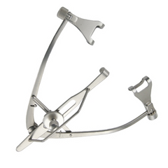TISCO Lifecare Guyton-Park Eye Speculum Fenestrated Blades Stainless Steel Ophthalmic Surgical Instrument