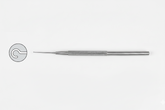 TISCO Lifecare Knolle Iris Hook Very Blunt Straight Stainless Steel Ophthalmic Surgical Instrument