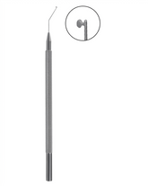TISCO Lifecare Kuglen Iris Hook & Lens Manipulator Push-Pull Angled Stainless Steel Ophthalmic Surgical Instrument