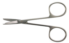 TISCO LIFECARE Ligature Notch Suture Scissor 10cm / 4" – Precision Stainless Steel Surgical Instrument