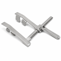 TISCO Lifecare Morse Self Retaining 4 Blade Sternal Spreader Modified for Stabiliser – Child, Premium Stainless Steel Surgical Instrument