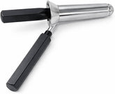 TISCO Lifecare Proctoscope / Rectal Speculum Gabriel with Black Handle – Extra Large Stainless Steel Surgical Instrument