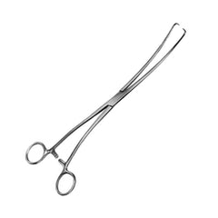 TISCO Lifecare Tennaculum Forceps – Curved Tip 20cm / 8”, Precision Stainless Steel Instrument