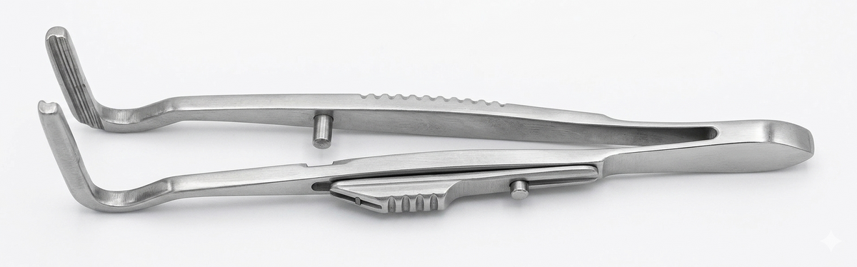 TISCO Lifecare Berke Ptosis Clamp 20MM – Precision Ophthalmic Instrument for Secure Eyelid Stabilization