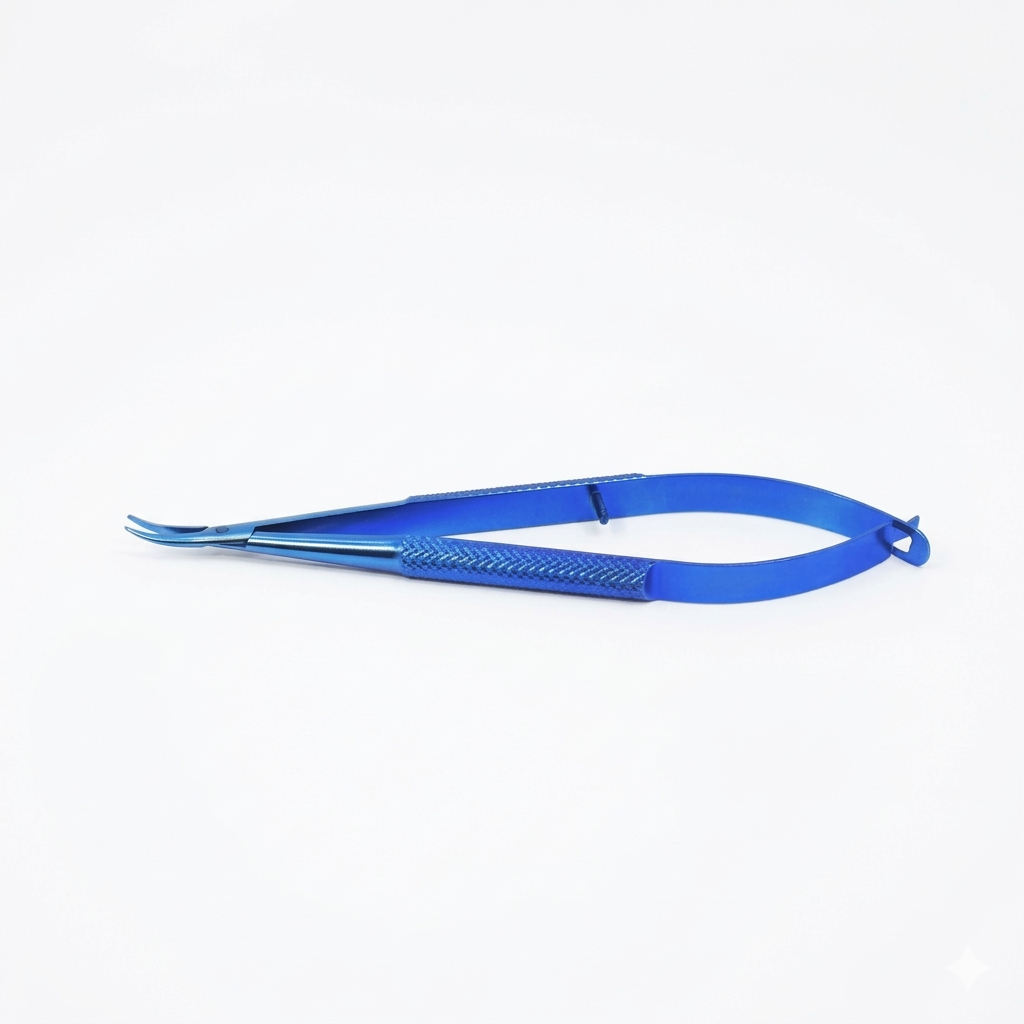 TISCO Lifecare TITANIUM CASTROVIEJO NEEDLE HOLDER ROUND 8" CVD
