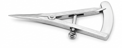 TISCO Lifecare Castroviejo Caliper Straight – Precision Ophthalmic Measuring Instrument