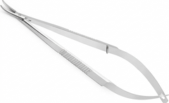 TISCO Lifecare Castroviejo Needle Holder Without Lock 8 Inch Curved (Round) Stainless Steel Surgical Instrument