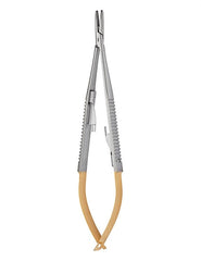 TISCO Lifecare Castroviejo Needle Holder with Lock with  Tungsten Carbide 5 Inch Straight (Round)