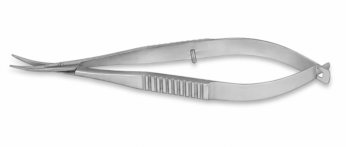 TISCO Lifecare Castroviejo Corneal Scissor Left Medium (Hole) – Precision Ophthalmic Instrument for Controlled Corneal Dissection
