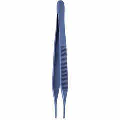 TISCO Lifecare Adson Forceps 5 Inch Titanium Tooth – Precision Surgical Tissue Holding Forceps
