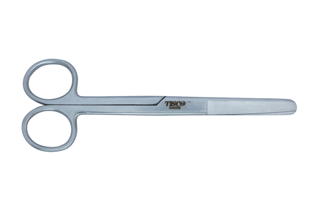 TISCO Lifecare Dressing Scissor Straight (Both Tips Blunt) 10" Stainless Steel Surgical Scissors