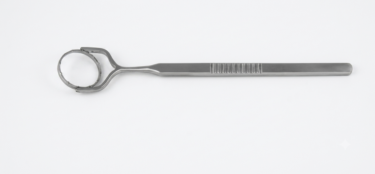 TISCO Lifecare Hofman–Thornton Global Fixation Ring 16MM C-Cut – Advanced Ophthalmic Stabilization Instrument