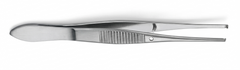TISCO Lifecare Iris Forceps 1×2 Teeth Full Curved – Precision Ophthalmic Tissue Handling Instrument
