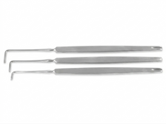 TISCO Lifecare Graefe Strabismus Hook No. 2 | Professional Ophthalmic Surgical Instrument for Eye Muscle Procedures