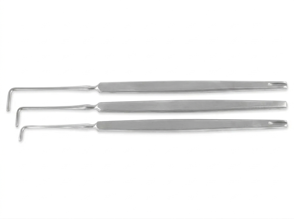 TISCO Lifecare Graefe Strabismus Hook No. 1 | Precision Ophthalmic Instrument for Eye Muscle Surgery