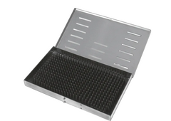 TISCO Lifecare Instrument Tray With Two Silicone Mat Stainless Steel Ophthalmic Surgical Instrument