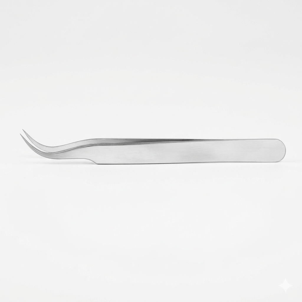 TISCO Lifecare Jewelers Forceps Curved No. 7 – Precision Fine-Point Instrument for Controlled Handling in Delicate and Confined Areas