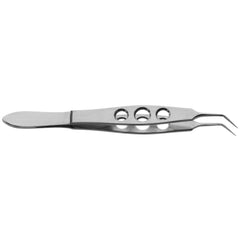 TISCO Lifecare Kelman McPherson Forceps 8mm Angled Tying – Precision Ophthalmic Surgical Instrument