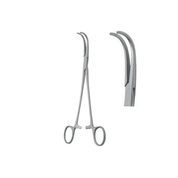 TISCO Lifecare Negus Tonsil Artery Forceps Curved Stainless Steel Surgical Instrument