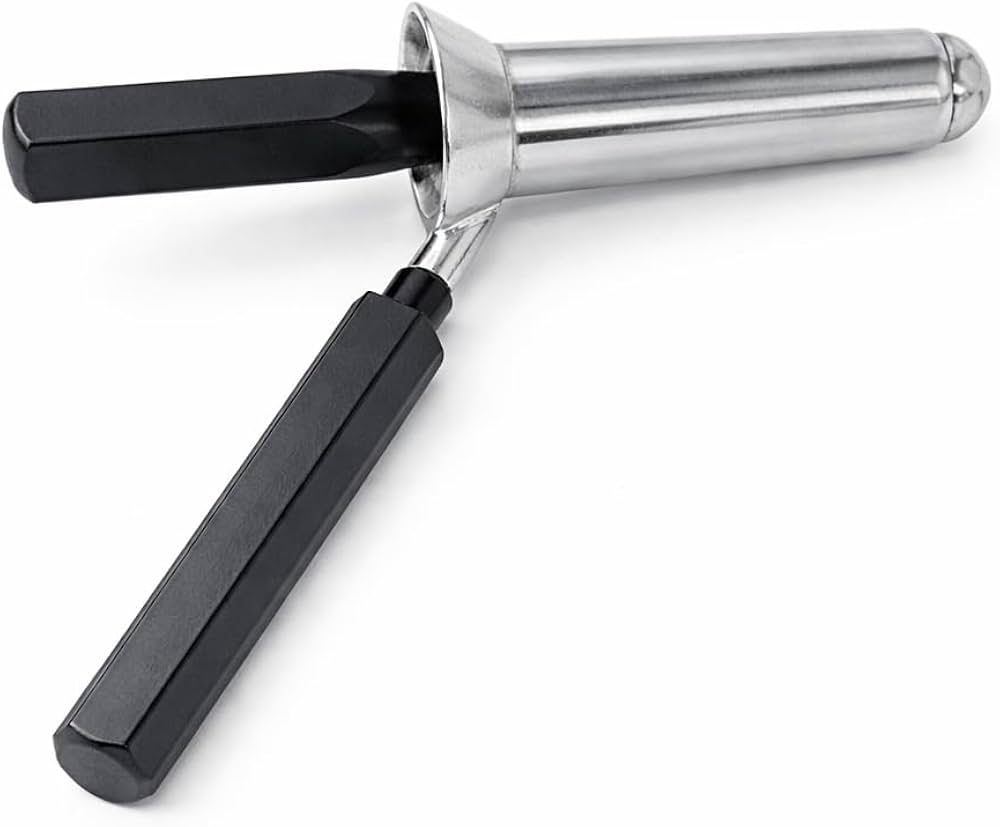 TISCO Lifecare Proctoscope / Rectal Speculum Gabriel with Black Handle – Large Stainless Steel Surgical Instrument