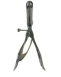 TISCO Lifecare Proctoscope / Rectal Speculum Graeme U Cut with Black Handle – Large Stainless Steel Surgical Instrument