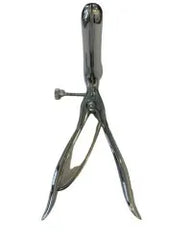 TISCO Lifecare Proctoscope / Rectal Speculum Graeme U Cut with Black Handle – Large Stainless Steel Surgical Instrument
