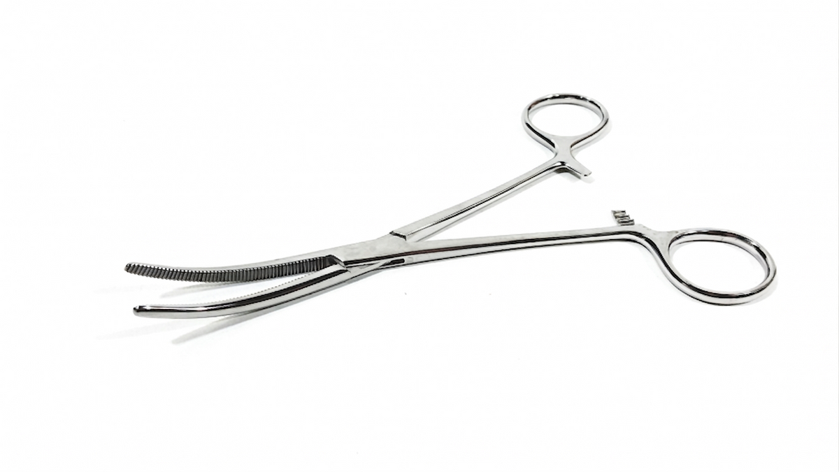 TISCO Lifecare Rochester Carmalt Artery Forceps 6 Inch Curved Stainless Steel Surgical Instrument