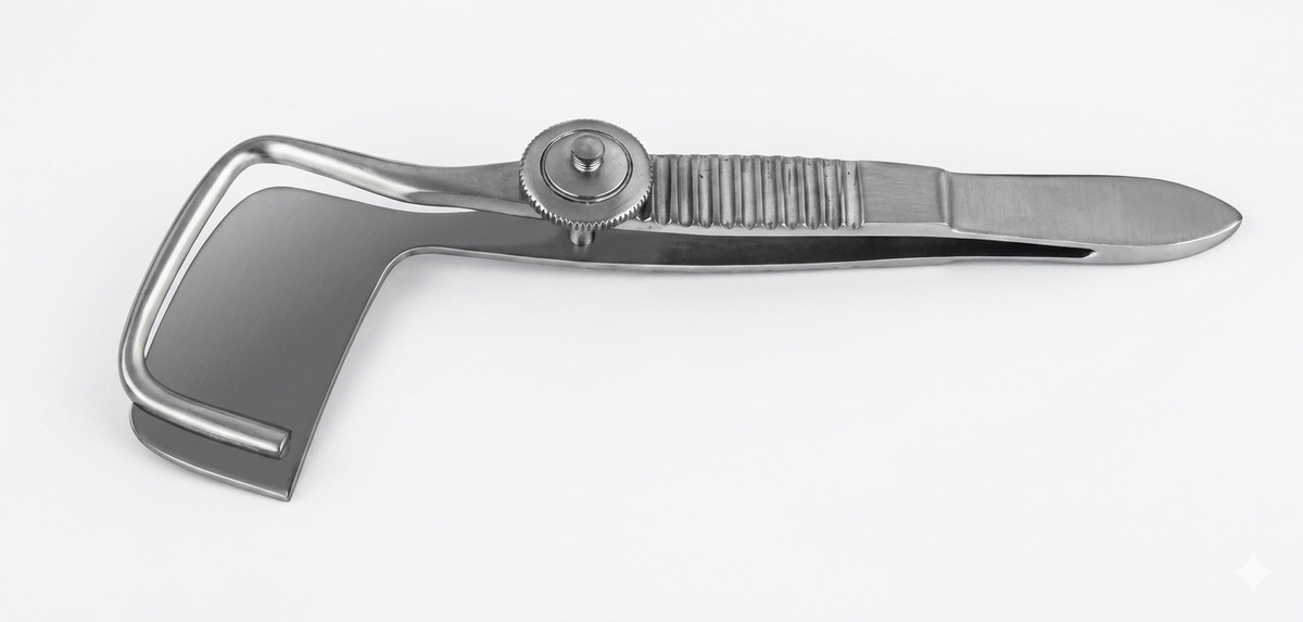 TISCO Lifecare Snellen Entropium Forceps Left Small – Precision Ophthalmic Instrument for Controlled Eyelid Surgery