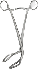 TISCO Lifecare Somers Uterus Holding Forceps 23.5 CM / 9 Inch Stainless Steel Gynecological Surgical Instrument