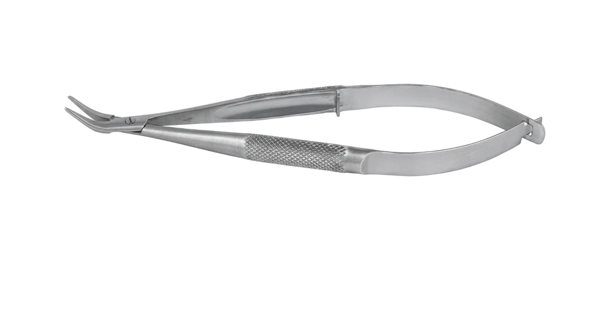 TISCO Lifecare Troutman Micro Needle Holder W/O Lock Stainless Steel Ophthalmic Surgical Instrument